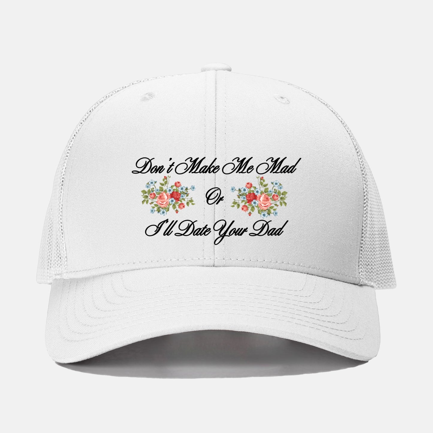 Your Dad Floral Retro Trucker Hat