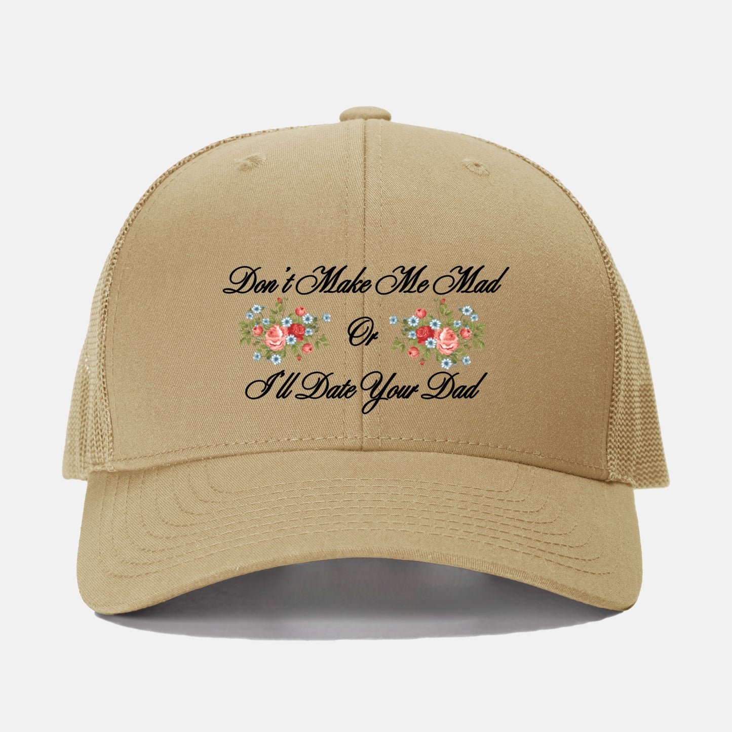 Your Dad Floral Retro Trucker Hat