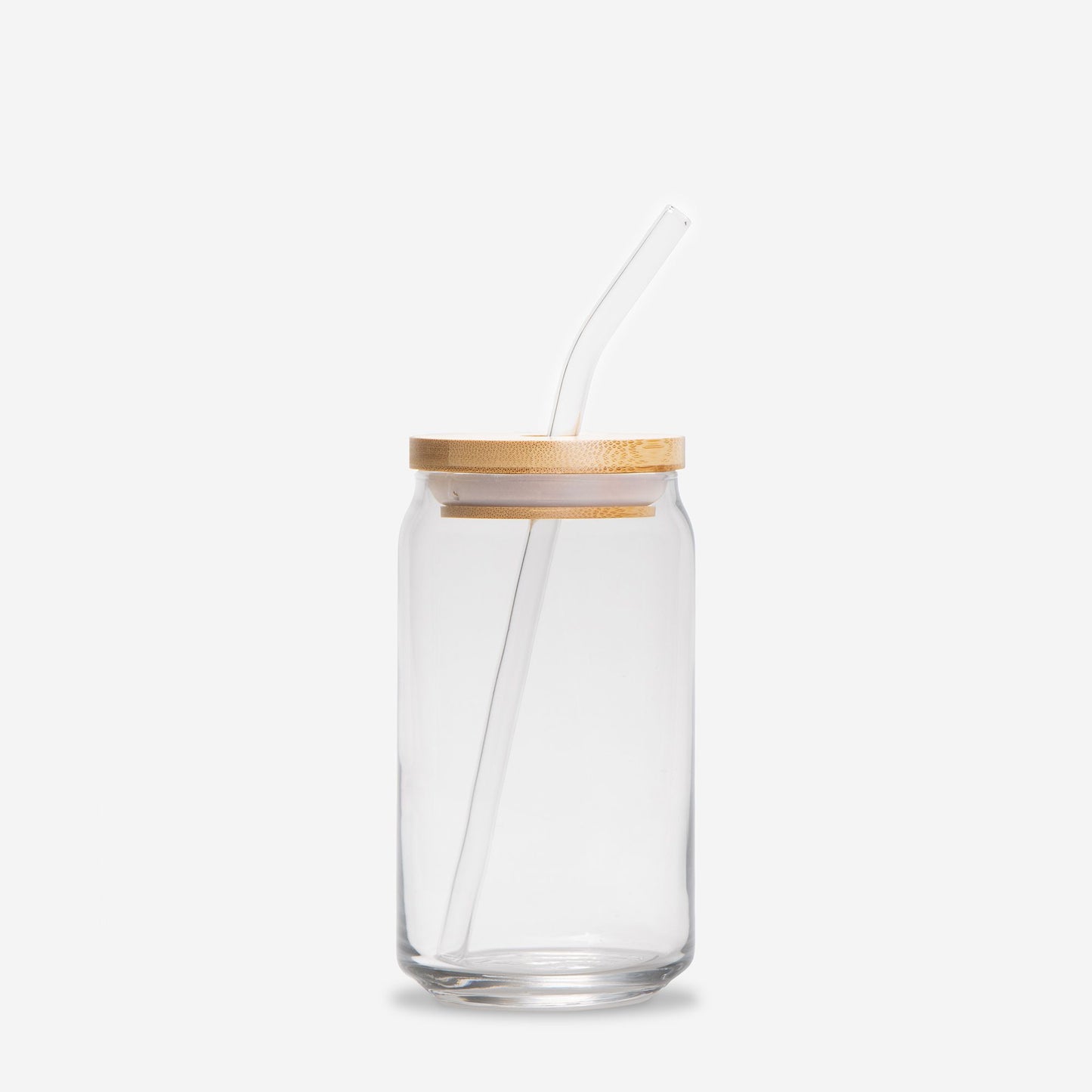 Gemini Flower Pink Glass Can 16oz