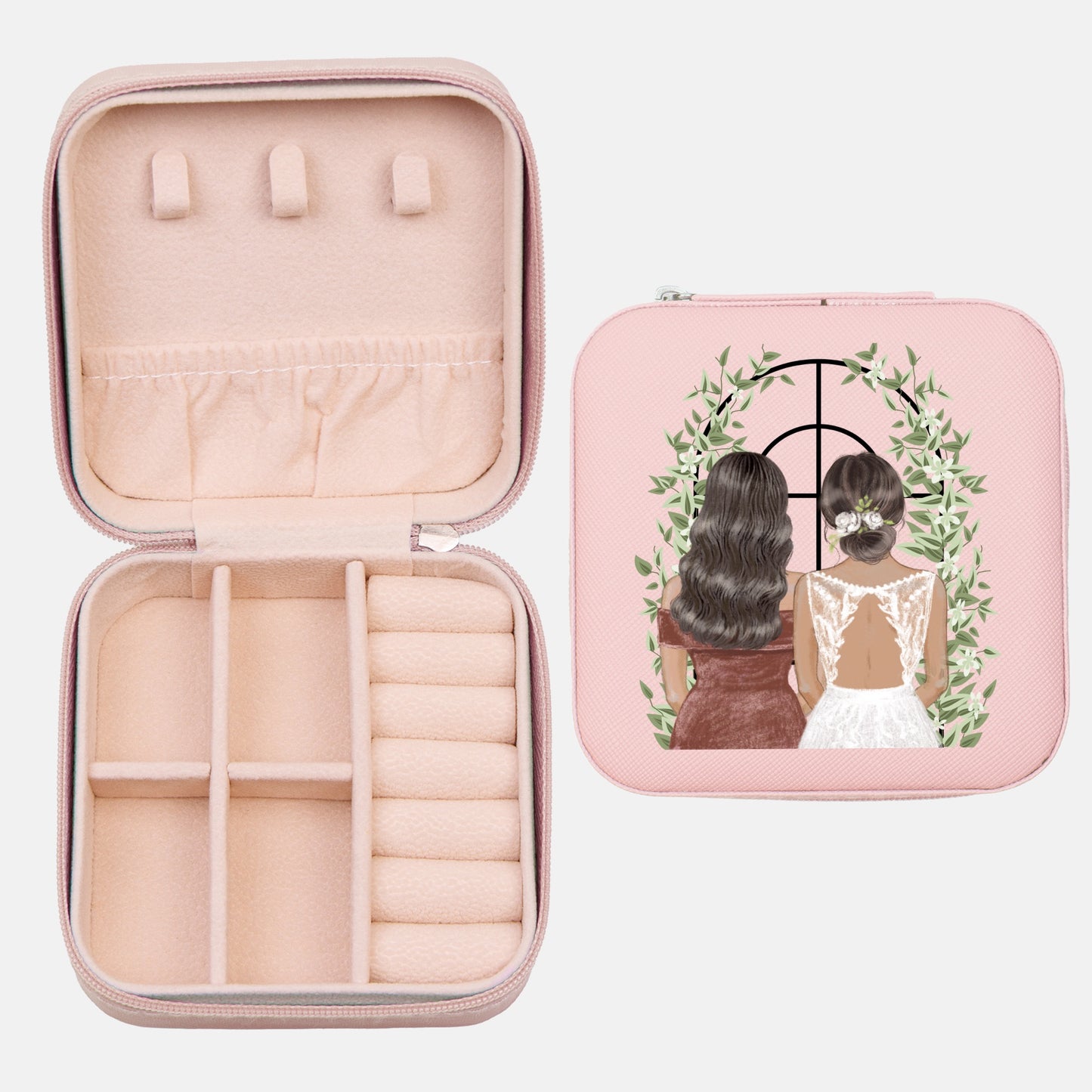 Bridesmaid #1 Jewelry Travel Case