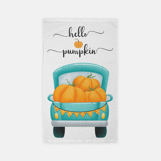 Hello Pumpkin Pickup Hand Towel (15" x 25")