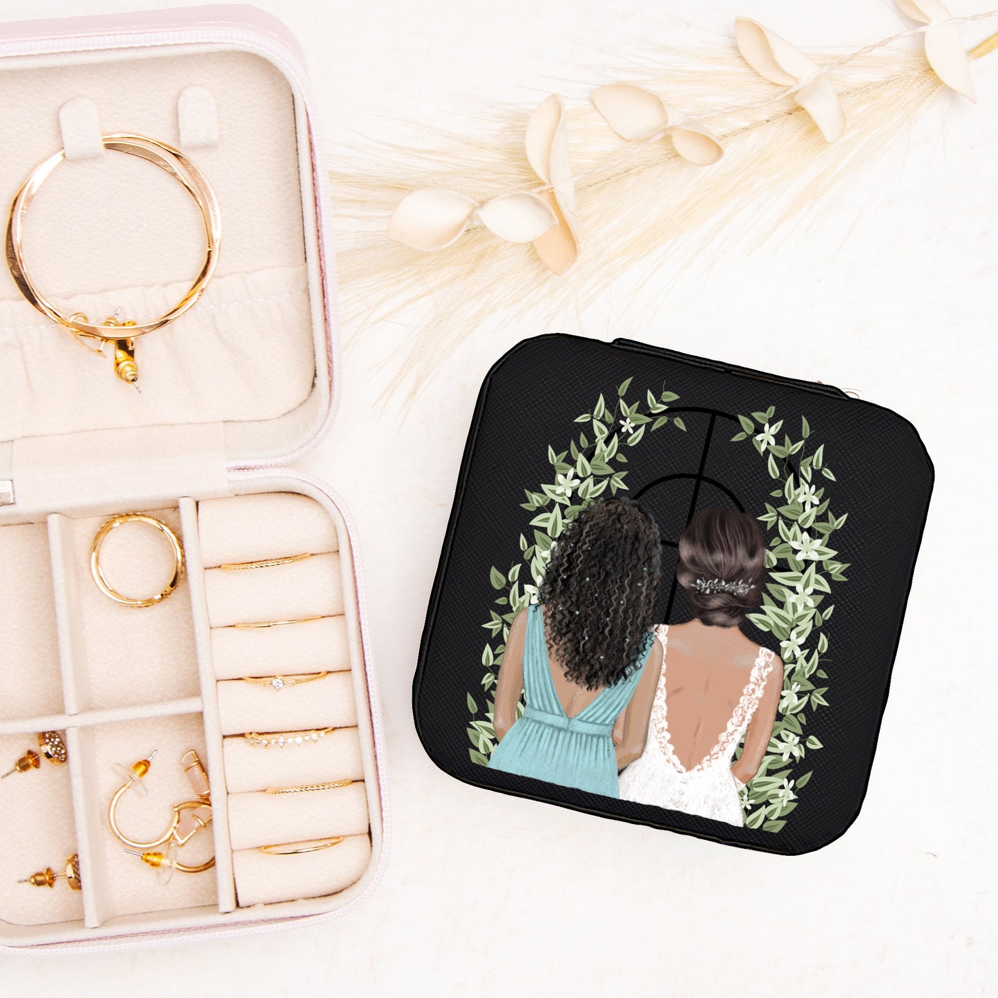 Bridesmaid #4 Jewelry Travel Case