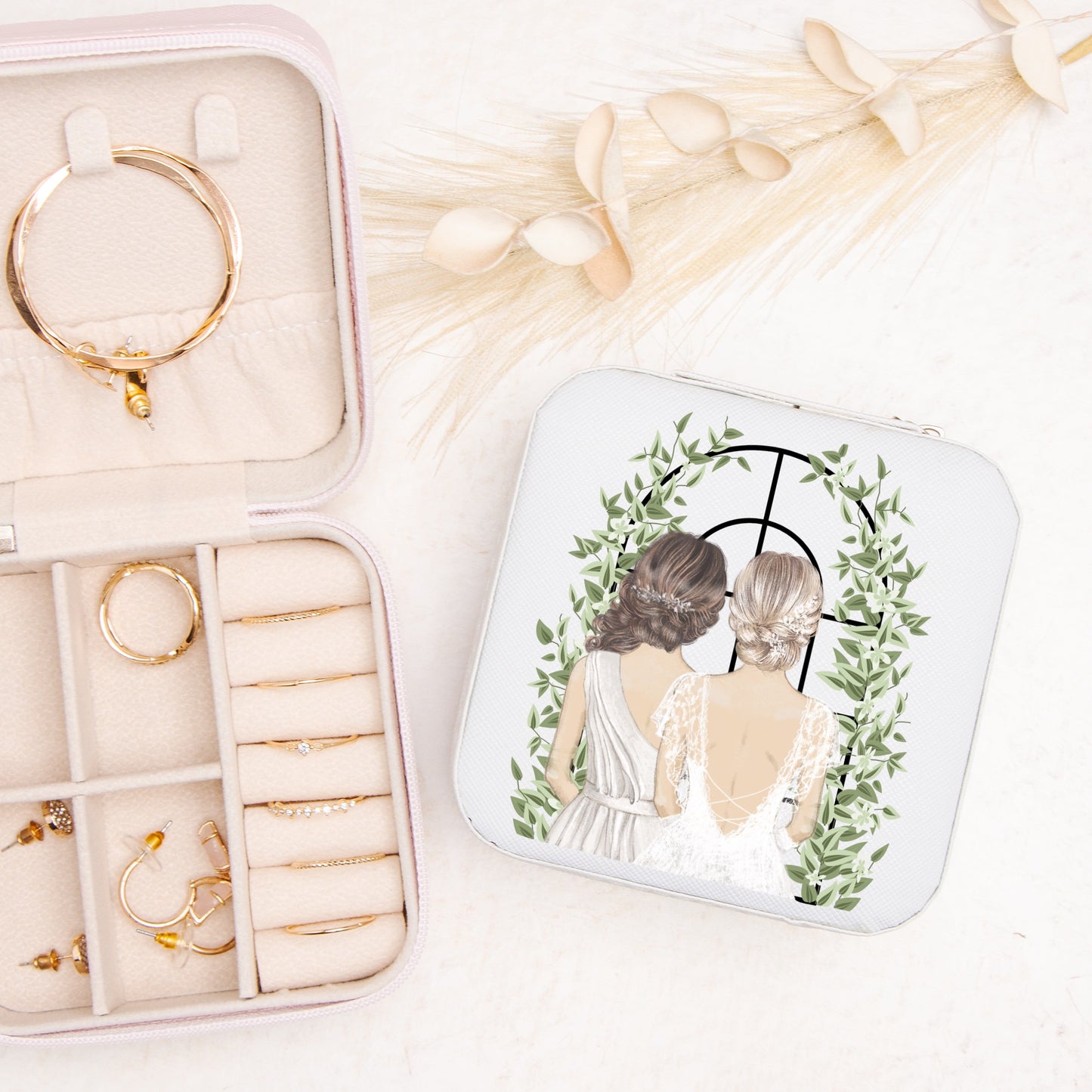 Bridesmaid #3 Jewelry Travel Case