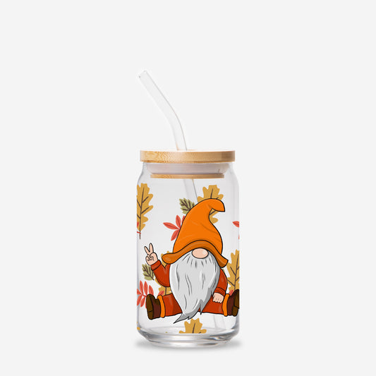 Gnome Glass Can 16oz