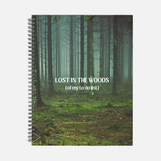 Lost Woods Notebook Softcover Spiral 8.5 x 11