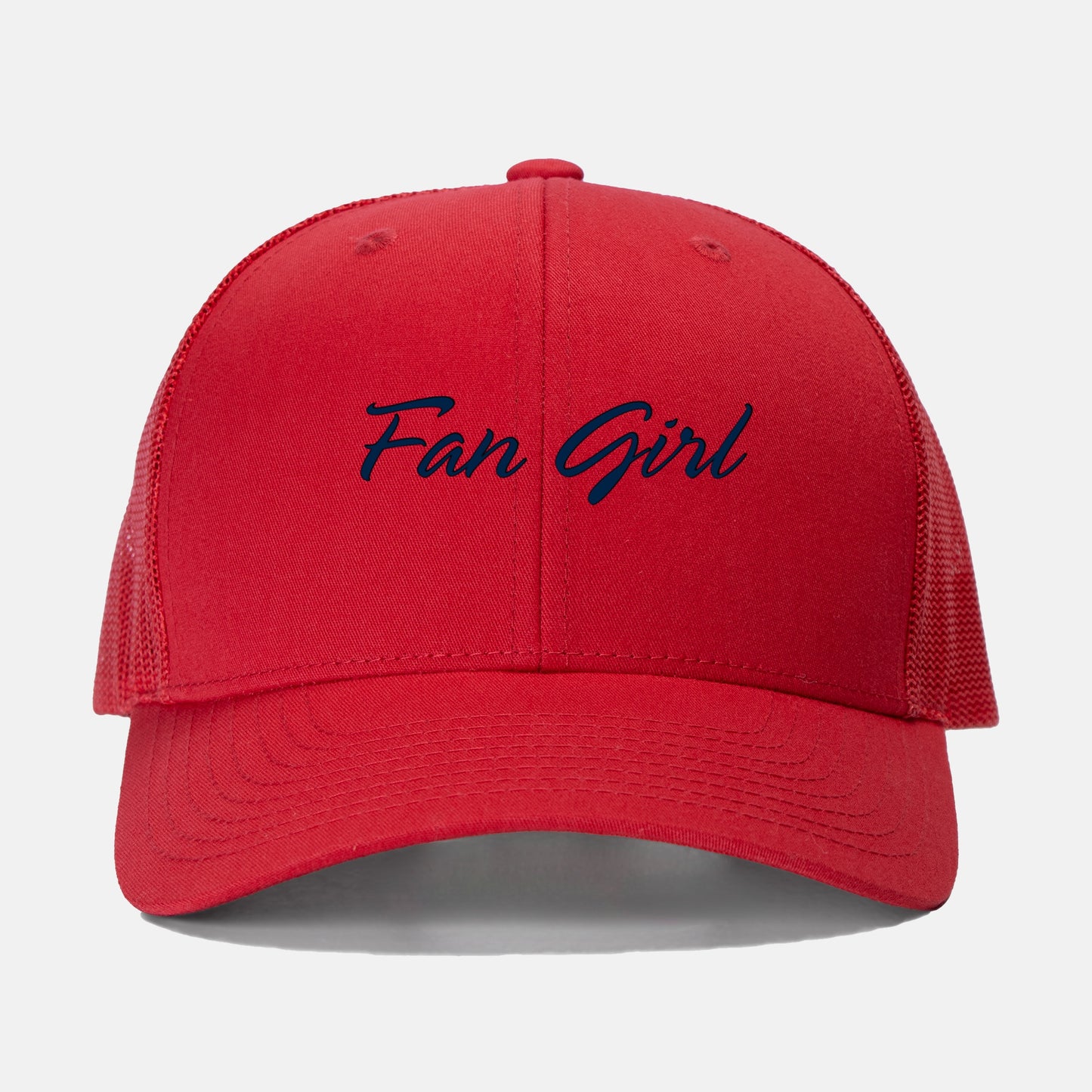 Fan Girl B Retro Trucker Hat Yupoong 6606