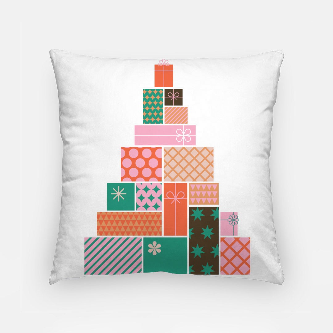 Pink Merry Christmas #2 Artisan Pillow Case 18 Inch