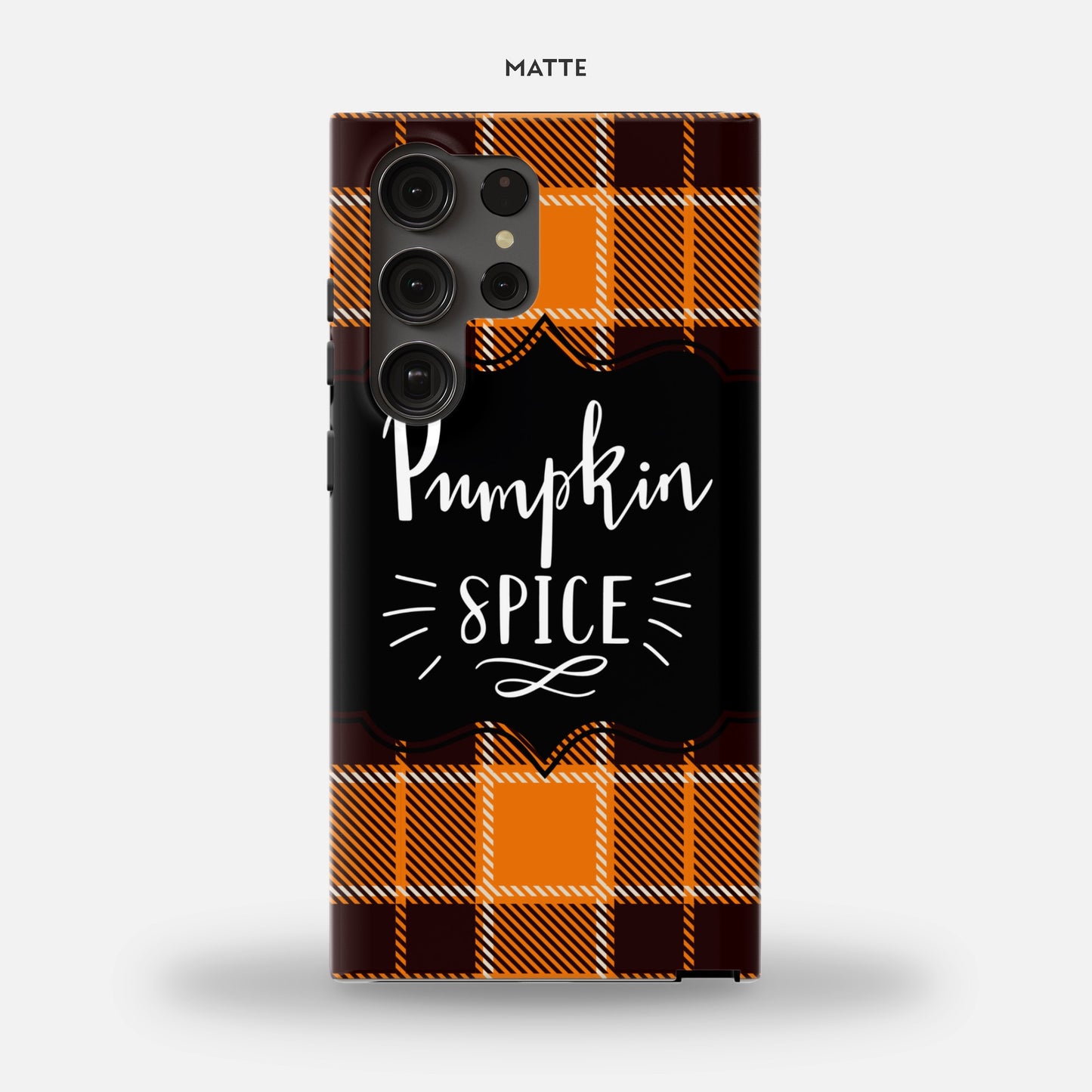 Pumpkin Spice Samsung Galaxy S23 Ultra Tough Case