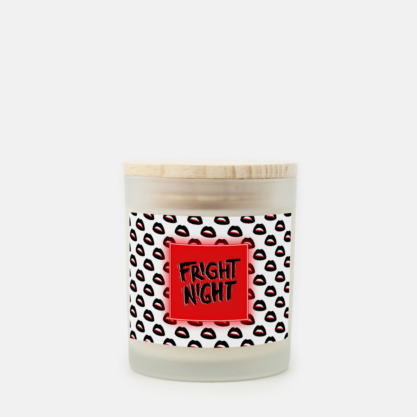 Fright Night Frosted Glass Candle 11oz