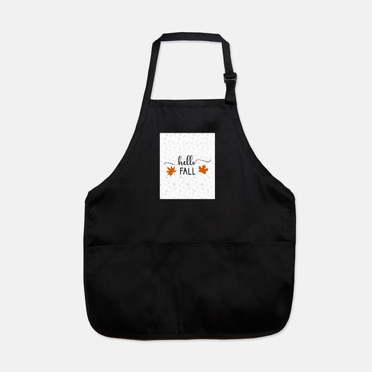 Hello Fall Leaves Apron