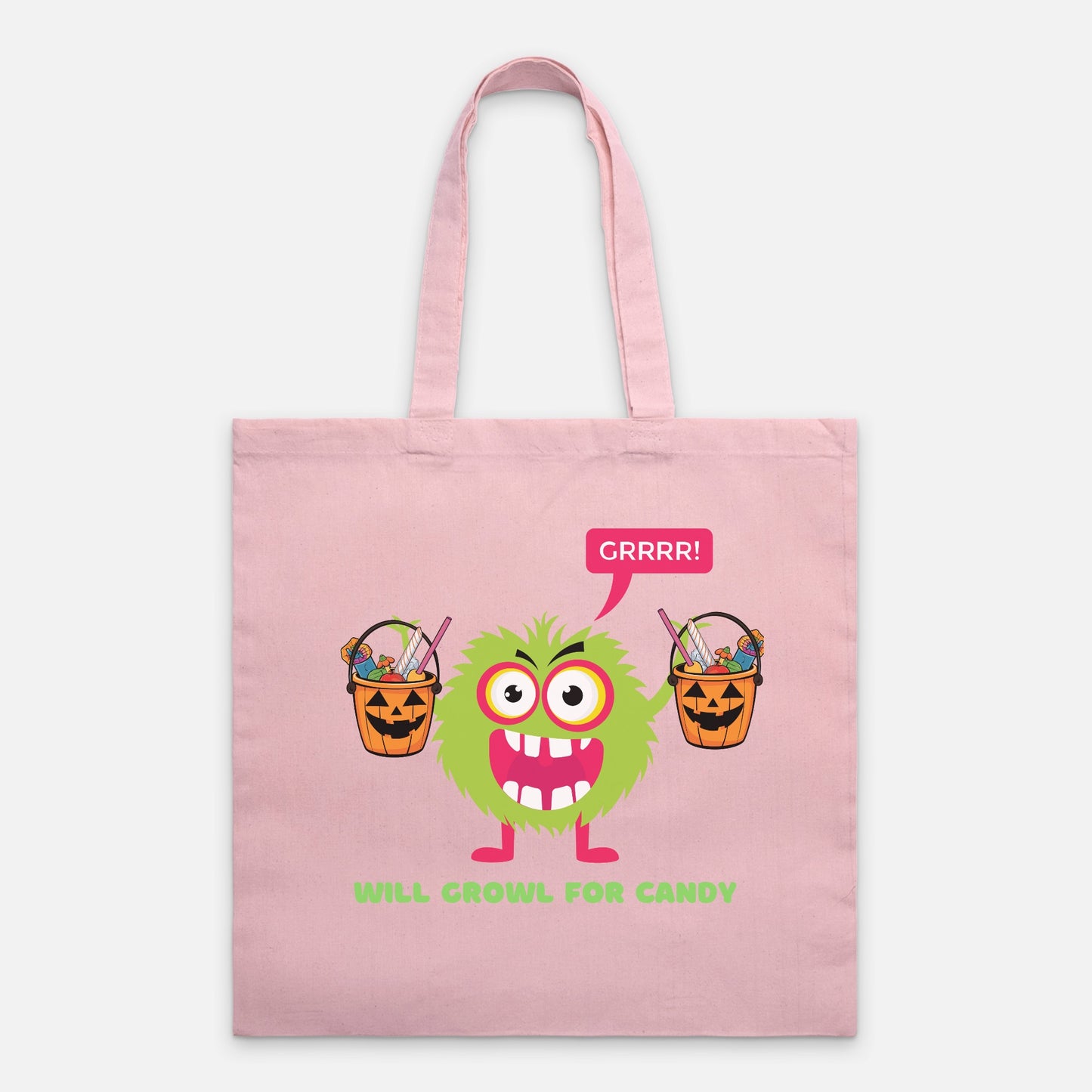 Growl For Candy Tote Bag