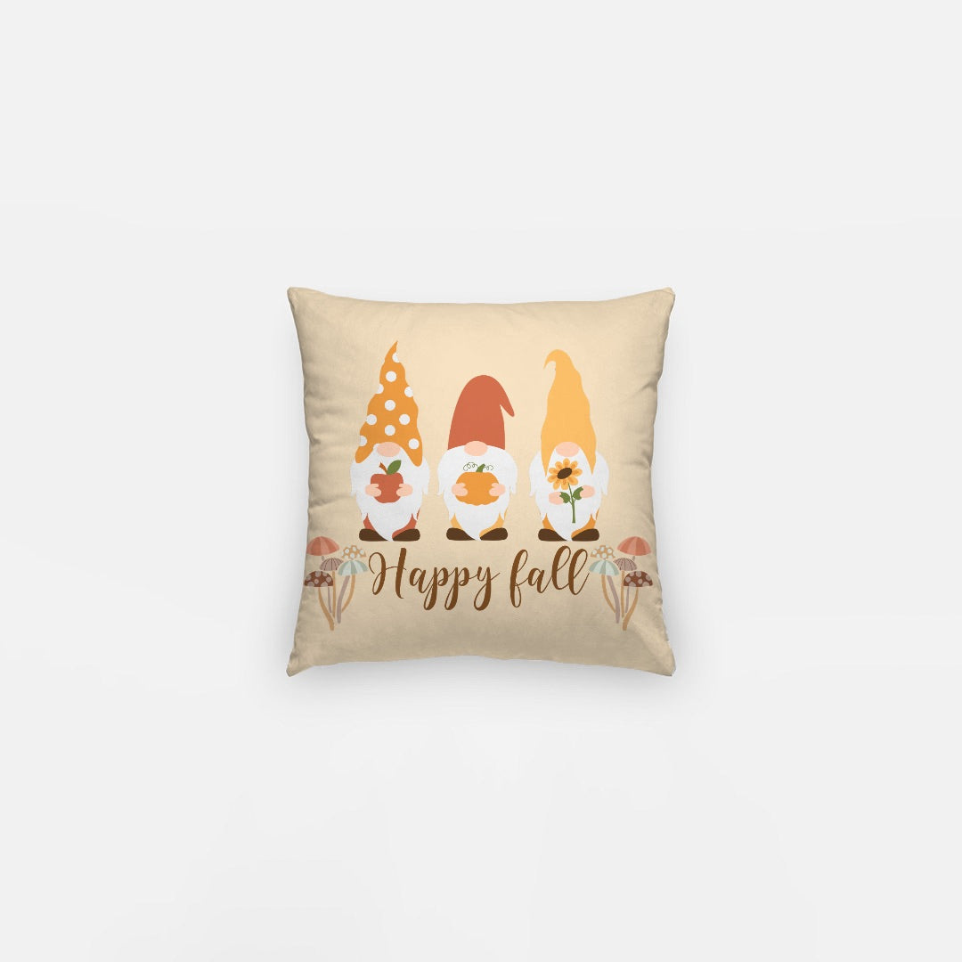 Happy Fall Artisan Pillow Case 10 Inch