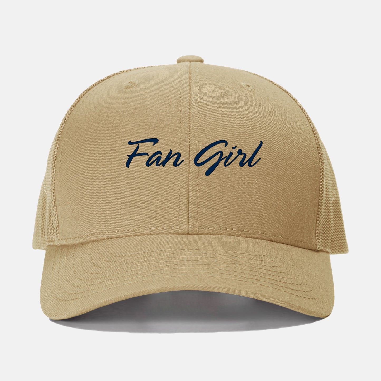 Fan Girl B Retro Trucker Hat Yupoong 6606