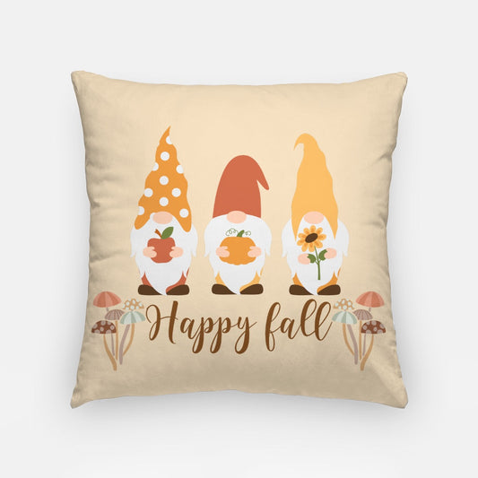 Happy Fall Artisan Pillow Case 18 Inch