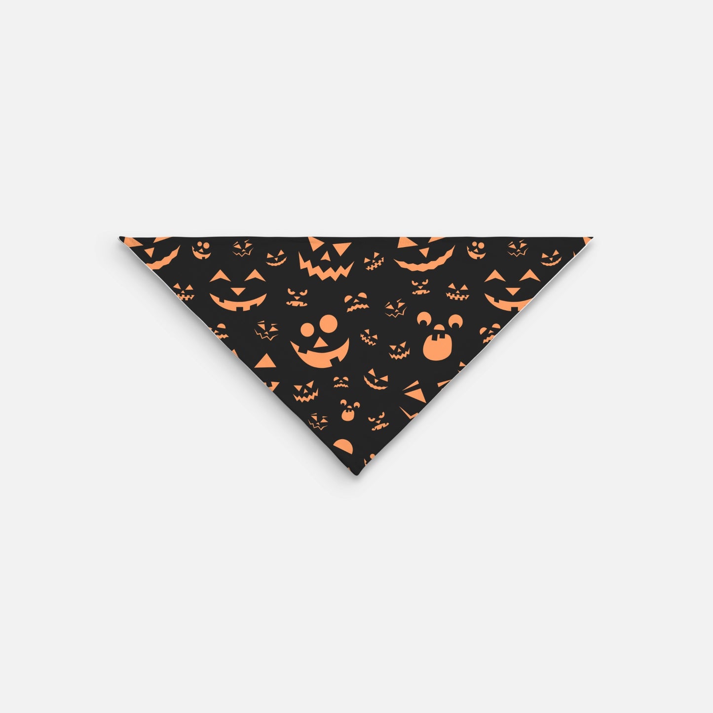 Pumpkin Face Small Breed Pet Bandana Org