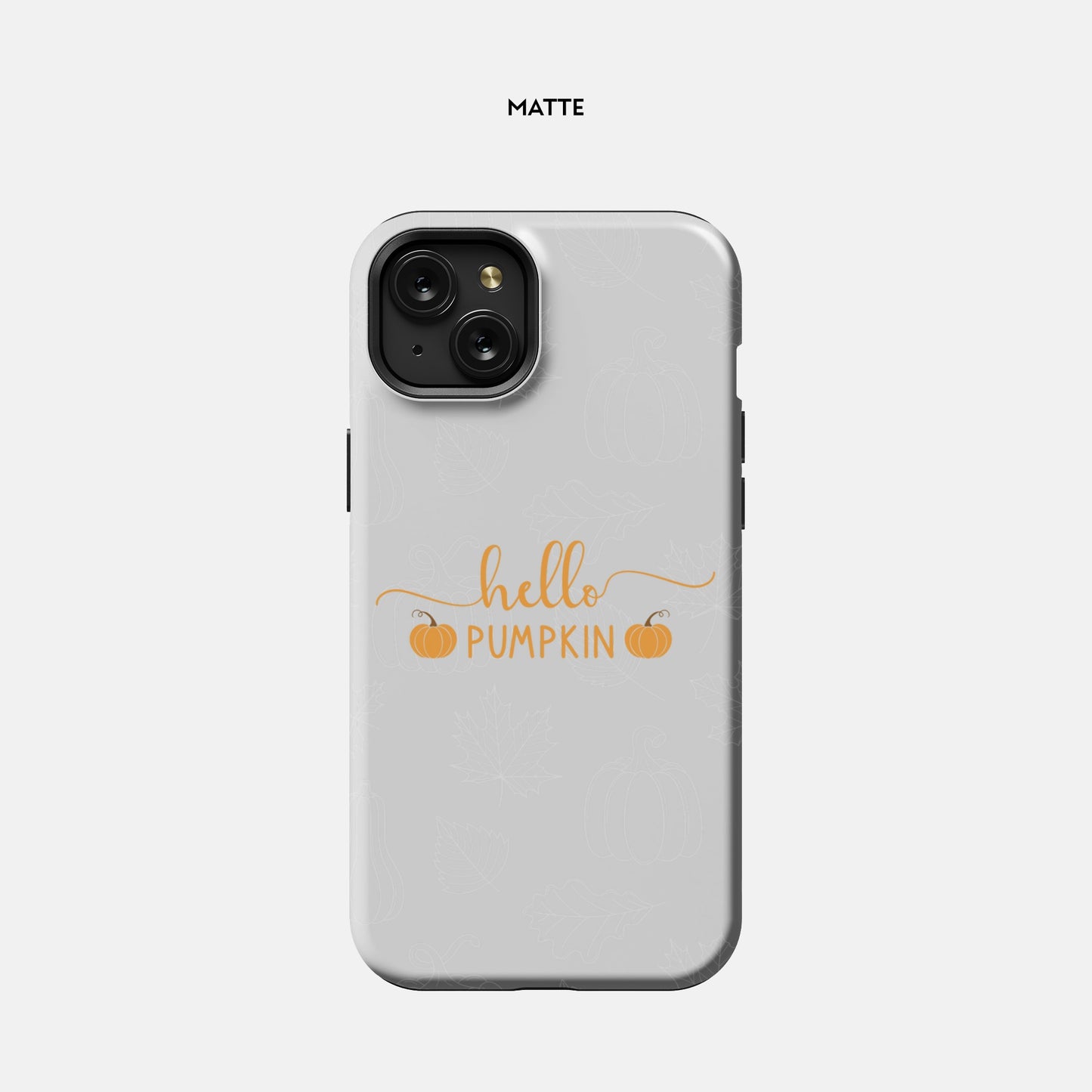 Hello Pumpkin iPhone 15 Plus MagSafe Tough Case