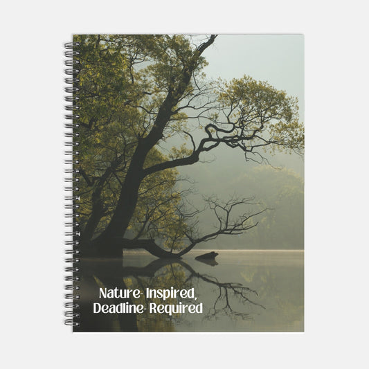 Nature Inspired Planner Hardcover Spiral 8.5 x 11