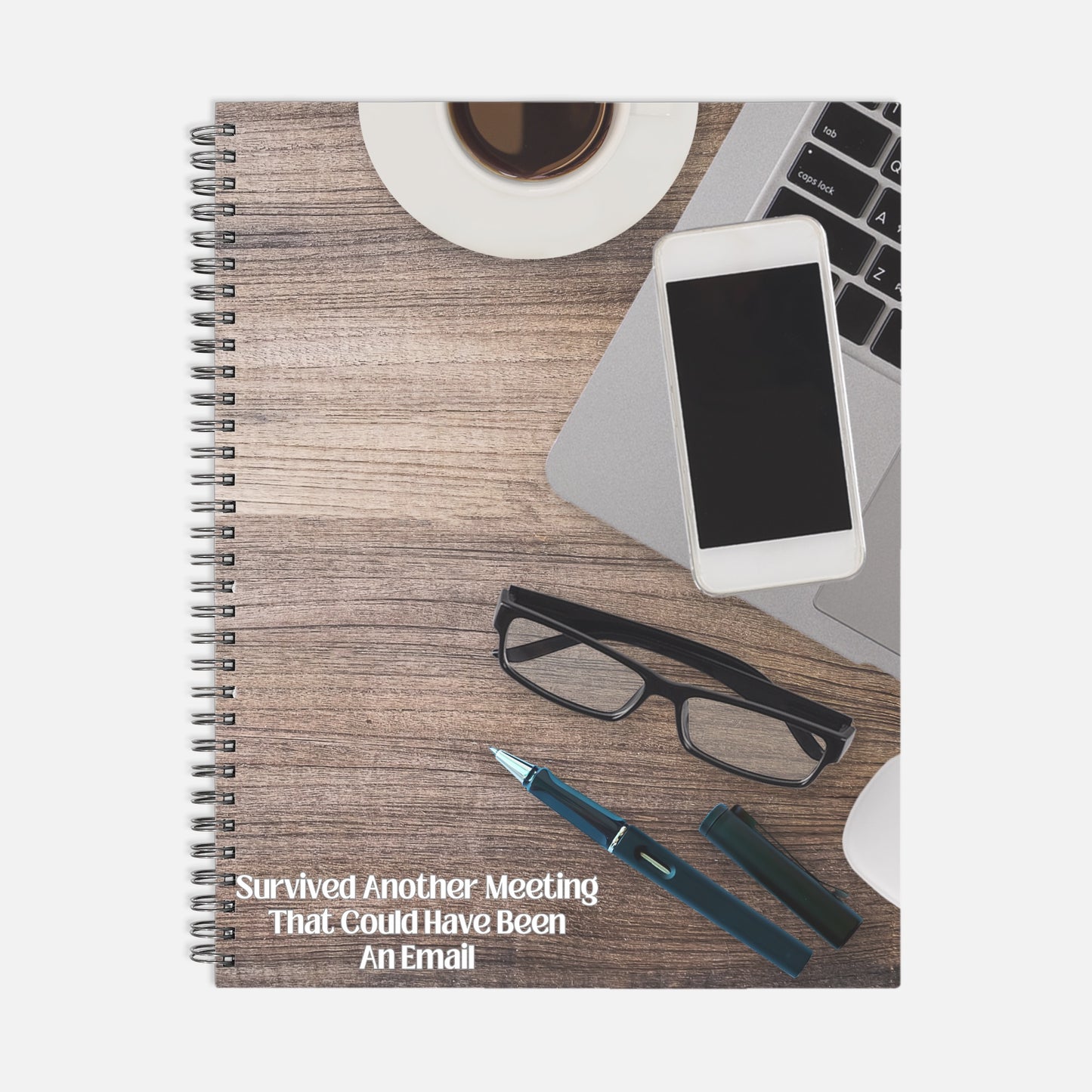 Another Meeting Notebook Softcover Spiral 8.5 x 11