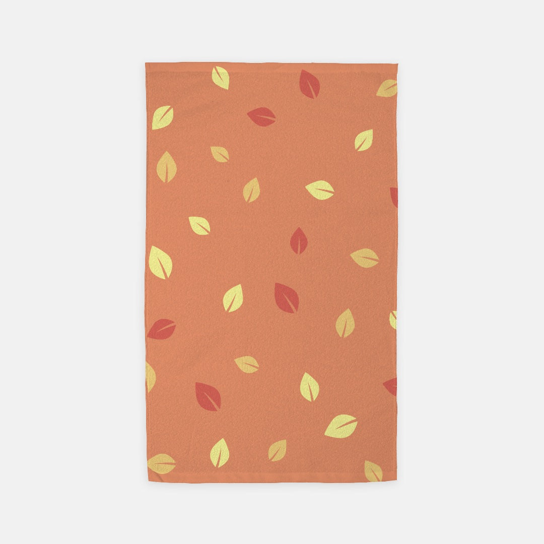 Golden Leaf Hand Towel (15" x 25")