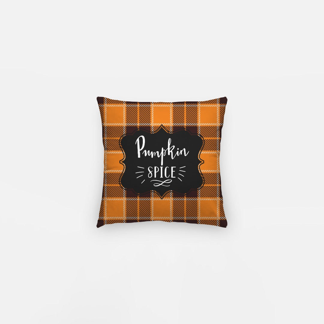 Pumpkin Spice Artisan Pillow Case 10 Inch