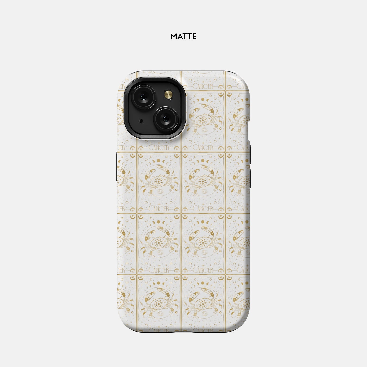 Cancer Pattern iPhone 15 MagSafe Tough Case