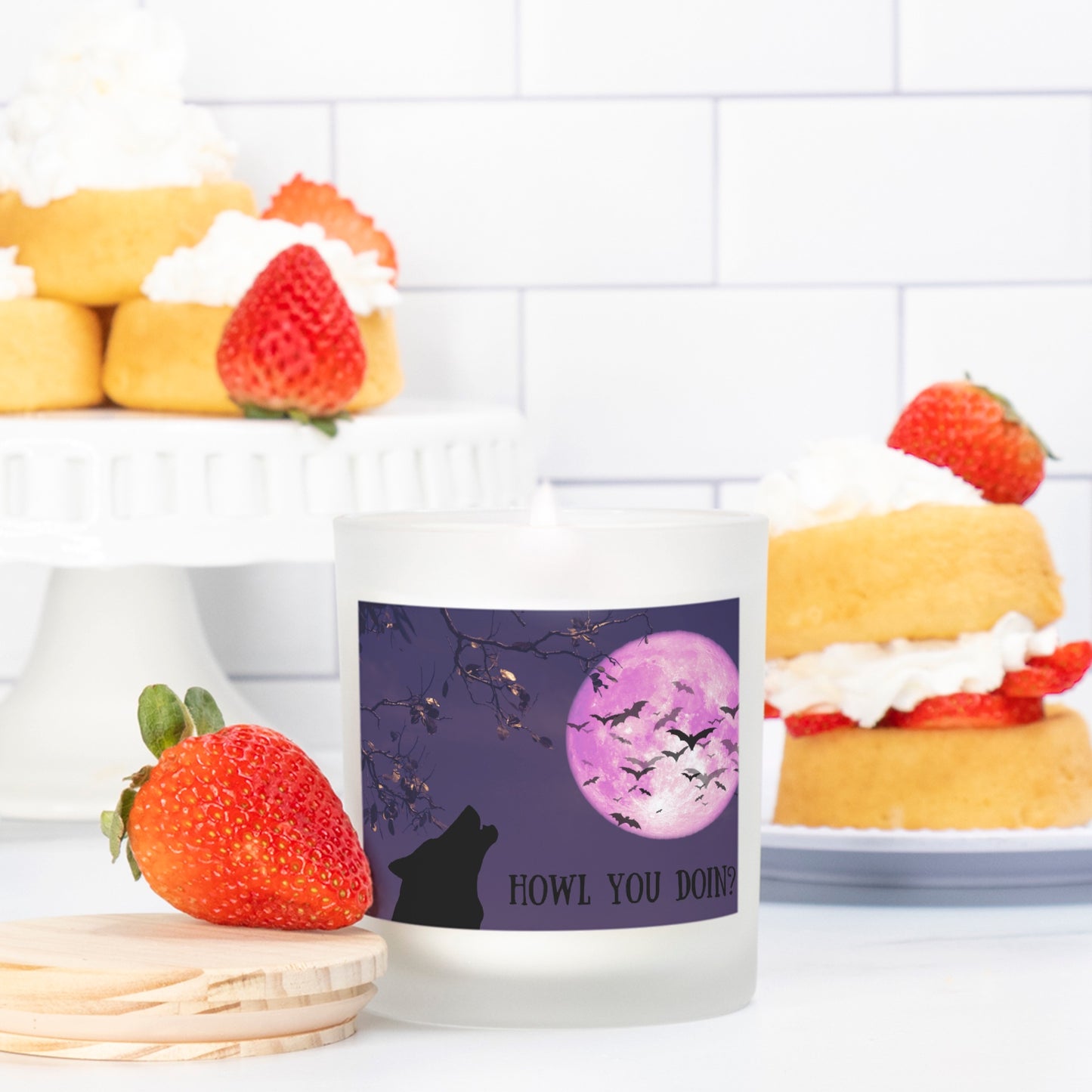 Limited Edition 9oz Pink Wick Howl Candle