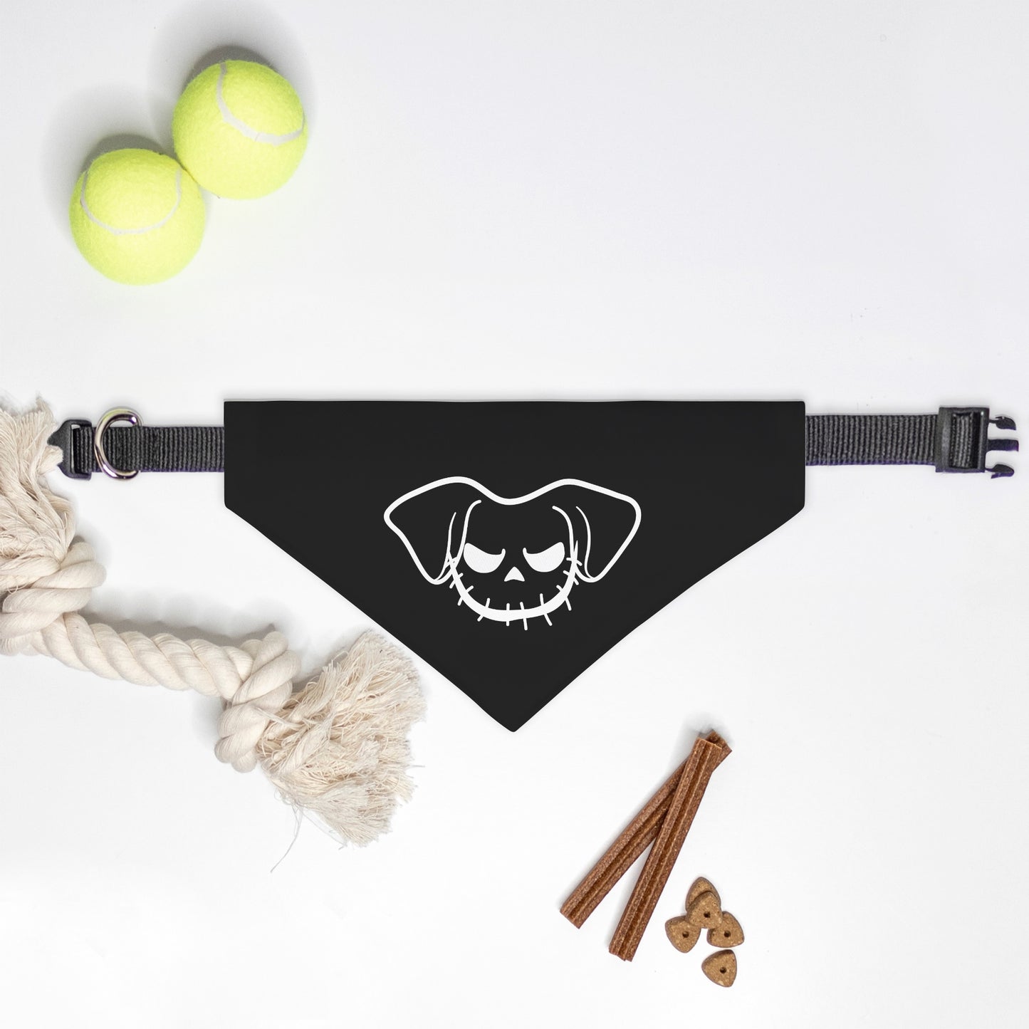 Jack O Pup Naughty Collar Pet Bandana (Sm & Med)