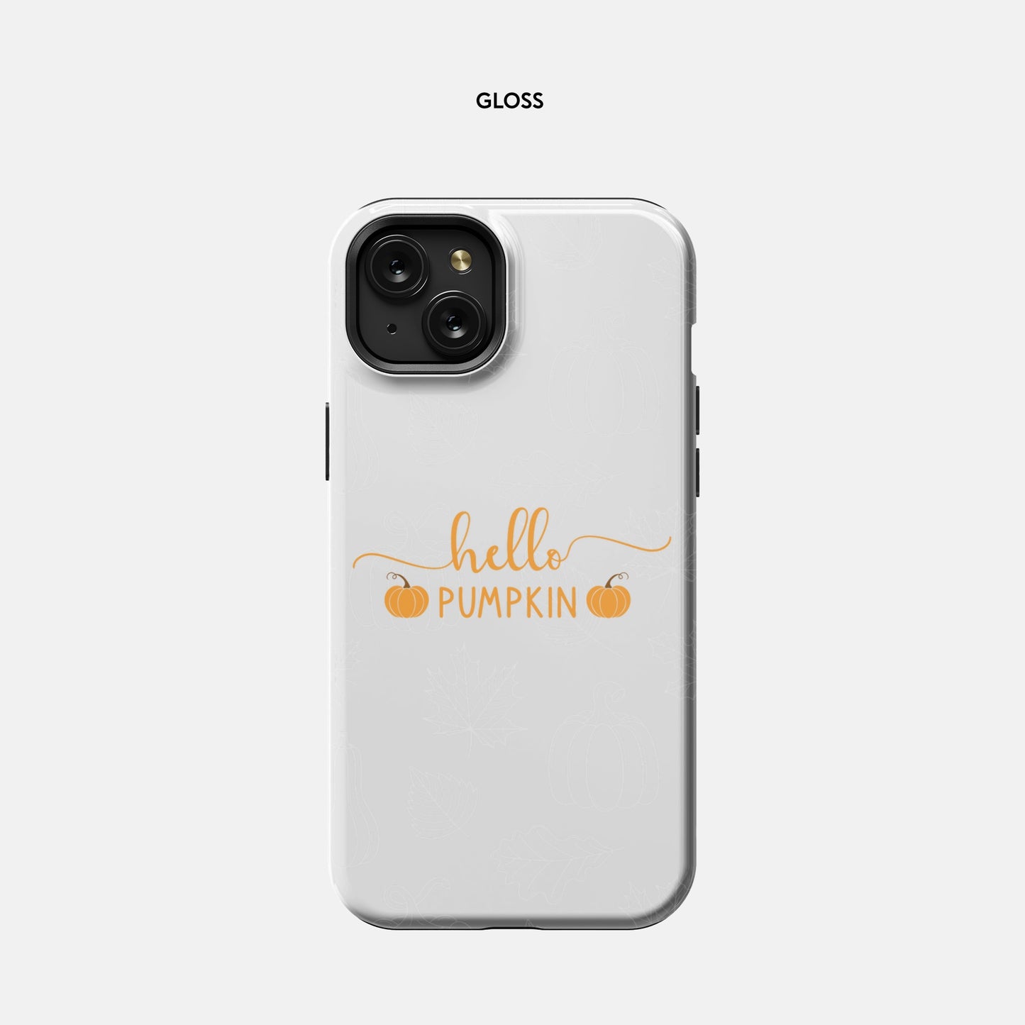 Hello Pumpkin iPhone 15 Plus MagSafe Tough Case