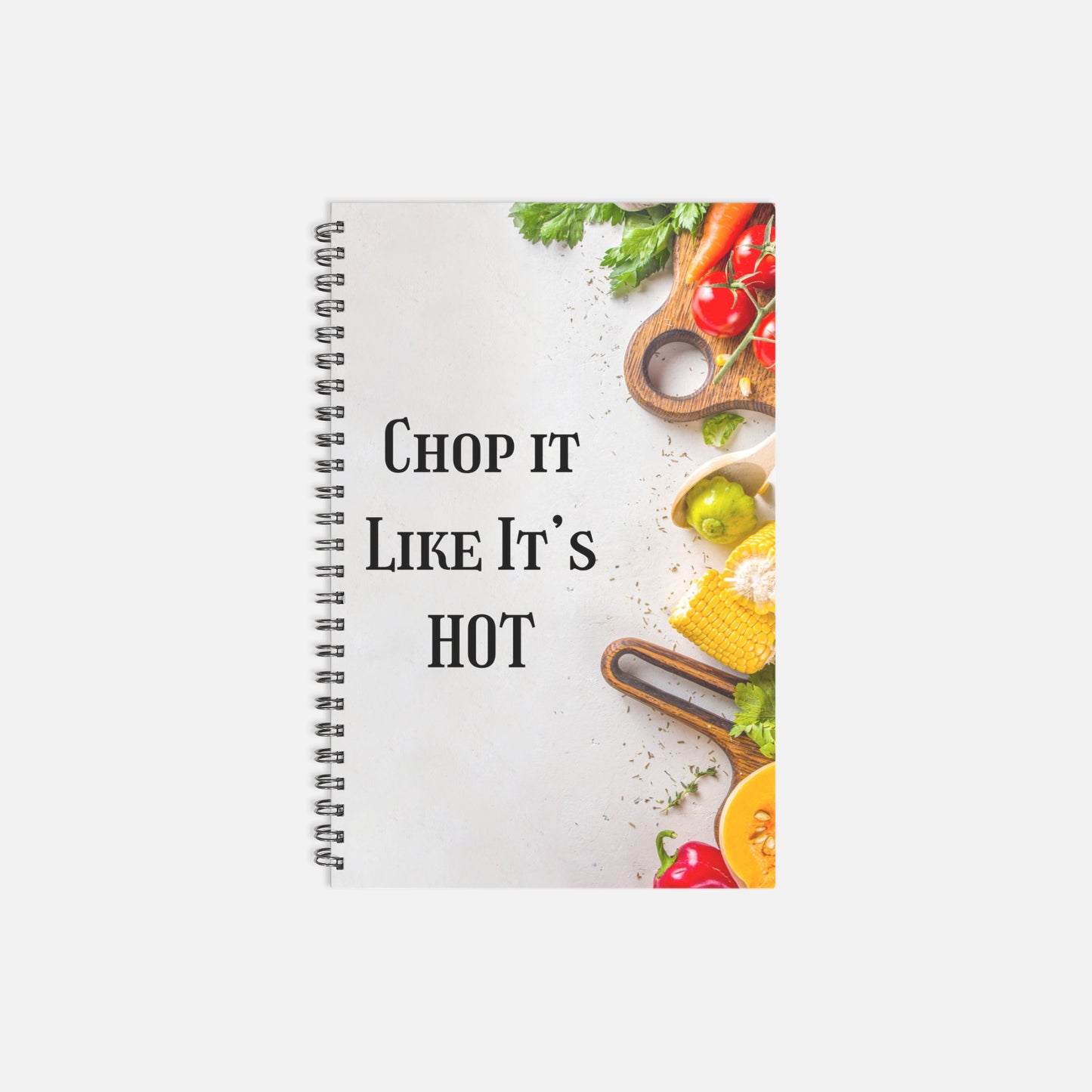 Like It’s Hot Recipe Hardcover Spiral Book 5.5 x 8.5