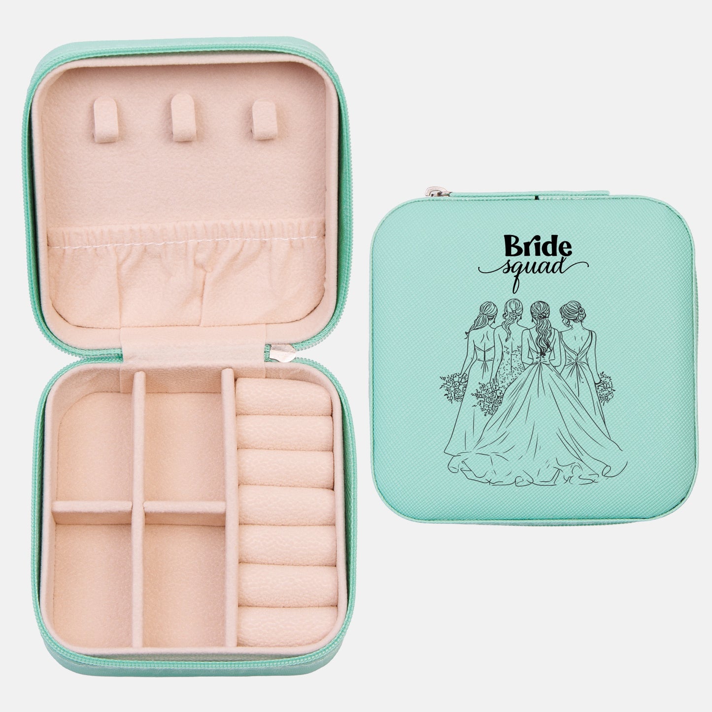 Bride Squad Jewelry Travel Case