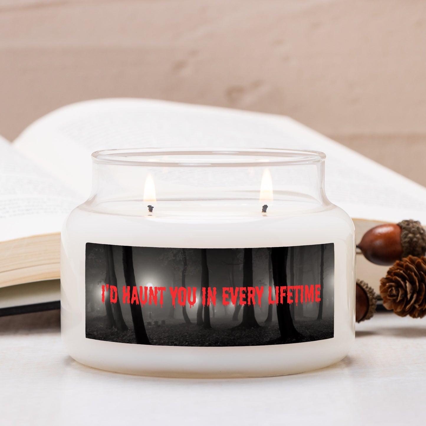 Lifetime Apothecary Jar Double Wick Candle