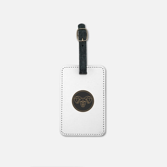 Aries Luggage Tag w/Buckle