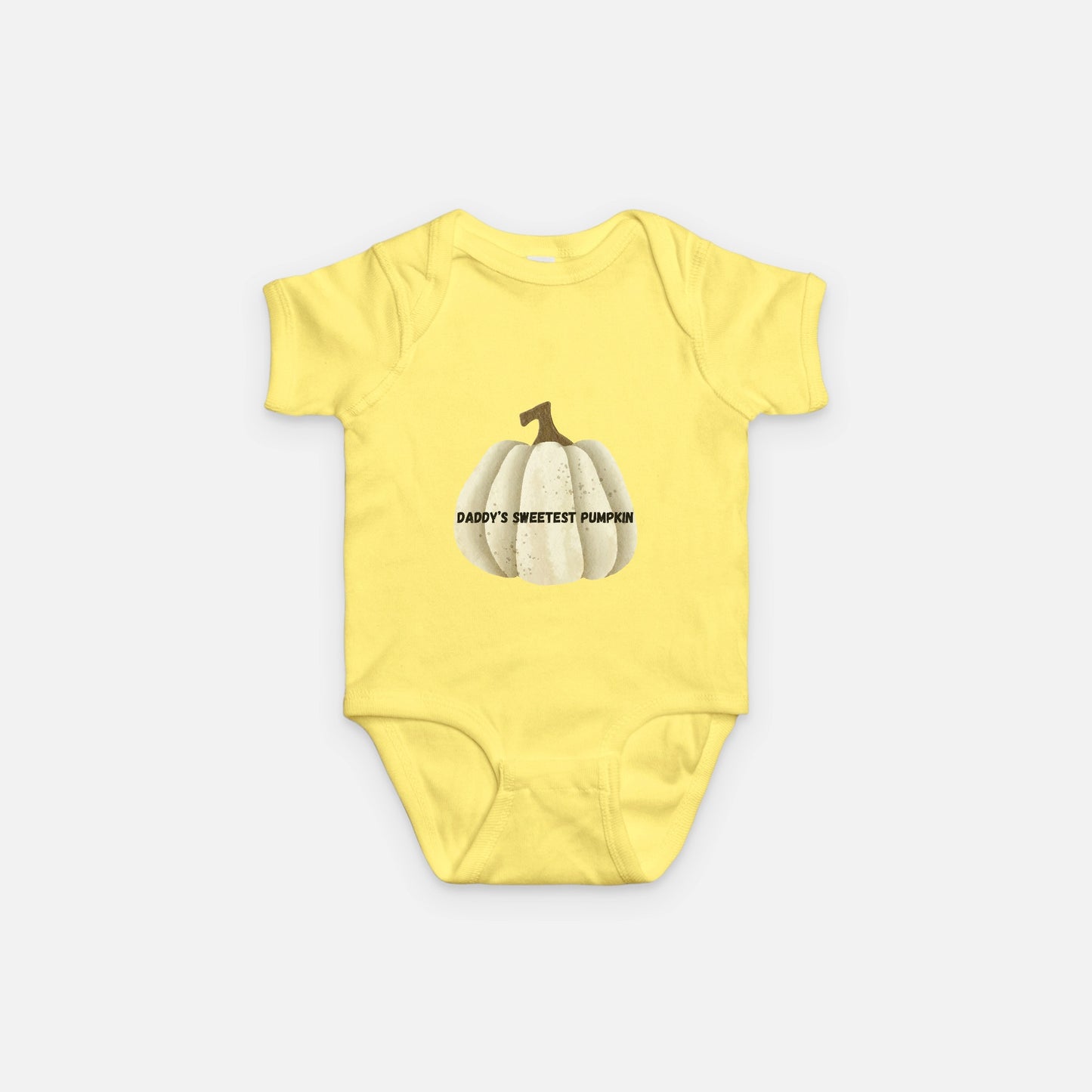 Daddy’s Pumpkin Neutral Baby One Piece Rabbit Skins