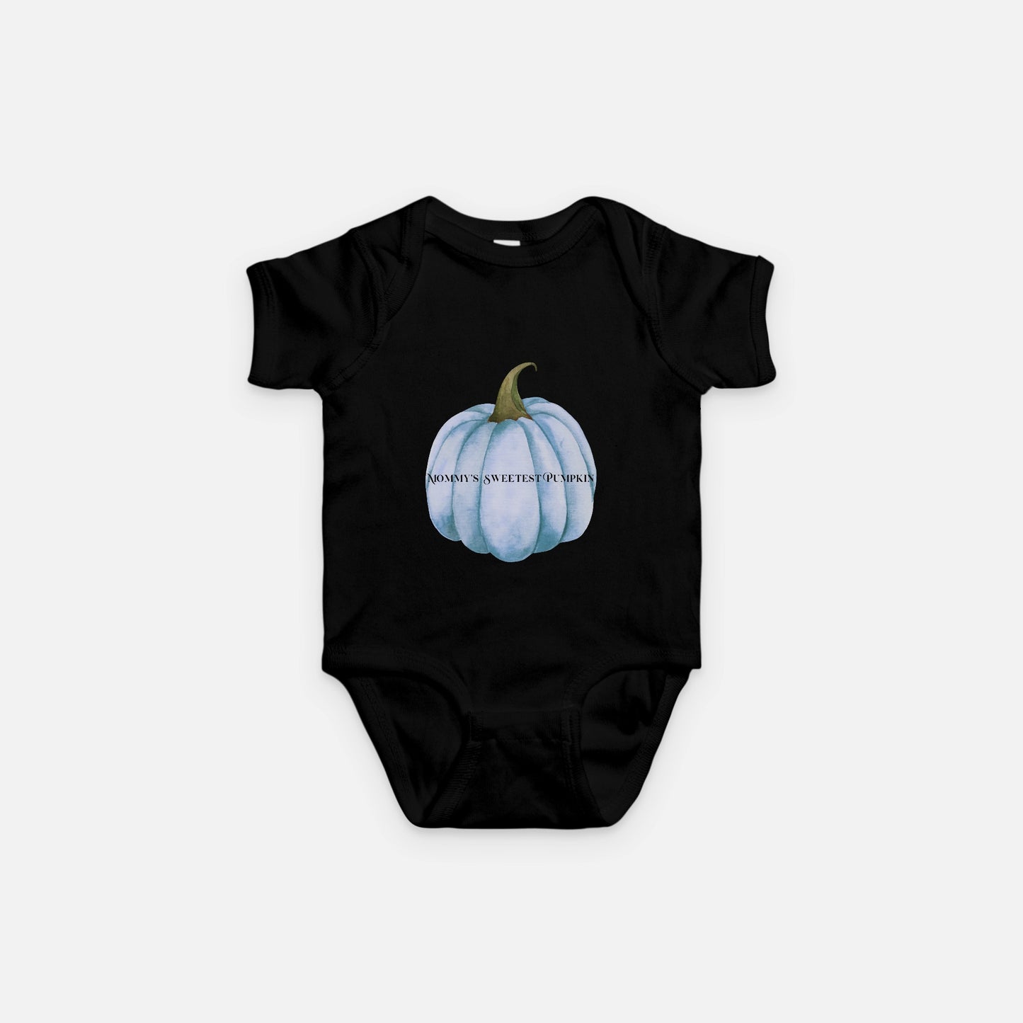 Mommy’s Pumpkin Blue Baby One Piece Rabbit Skins