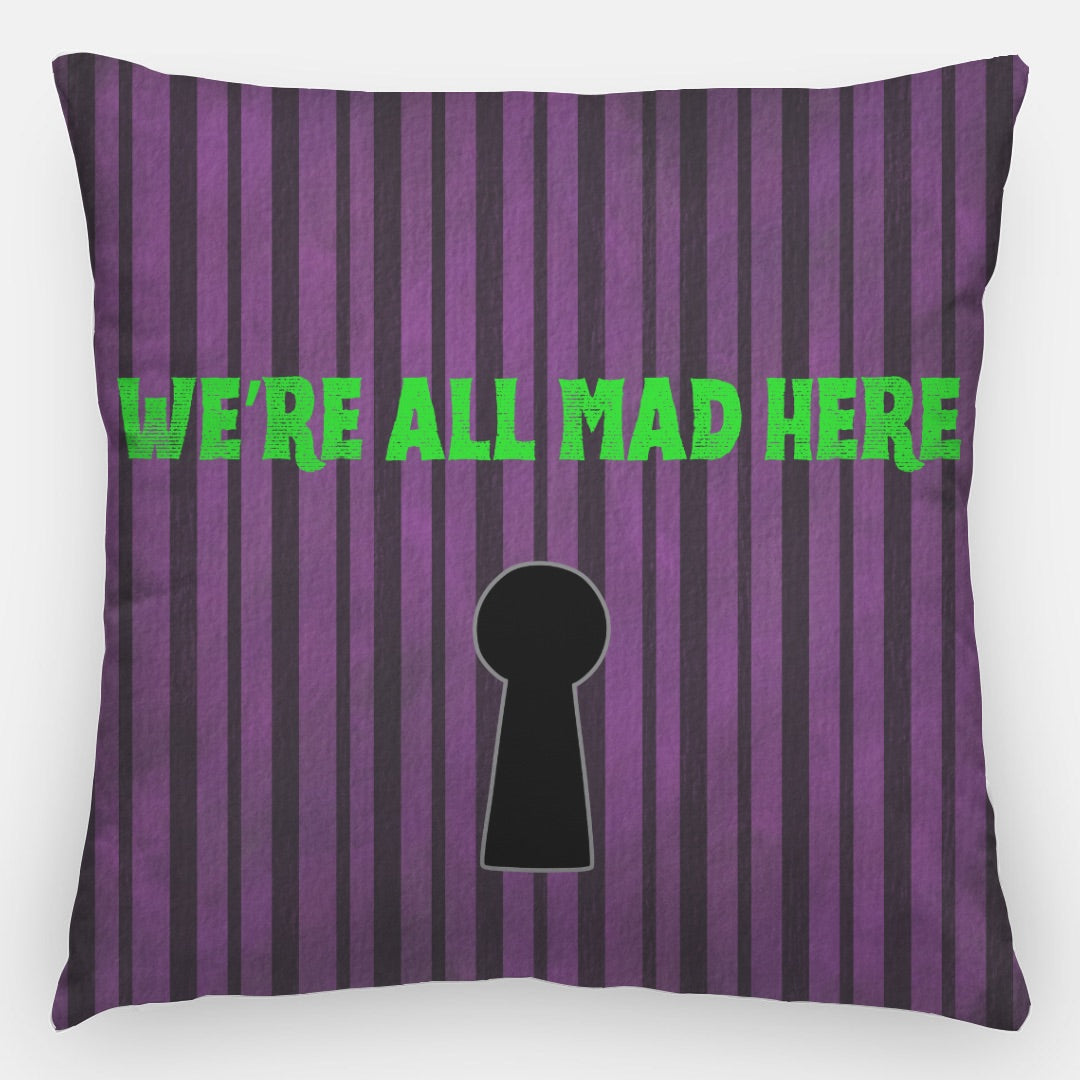 Mad Halloween Artisan Pillow Case 24 Inch