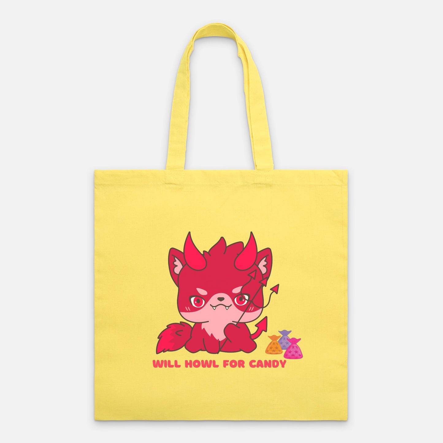 Howl For Candy Tote Bag