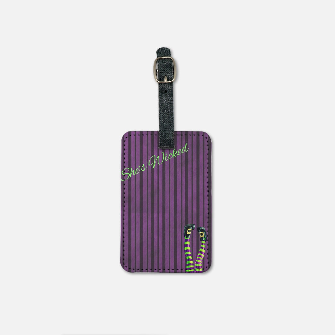 Wicked Luggage Tag w/Buckle