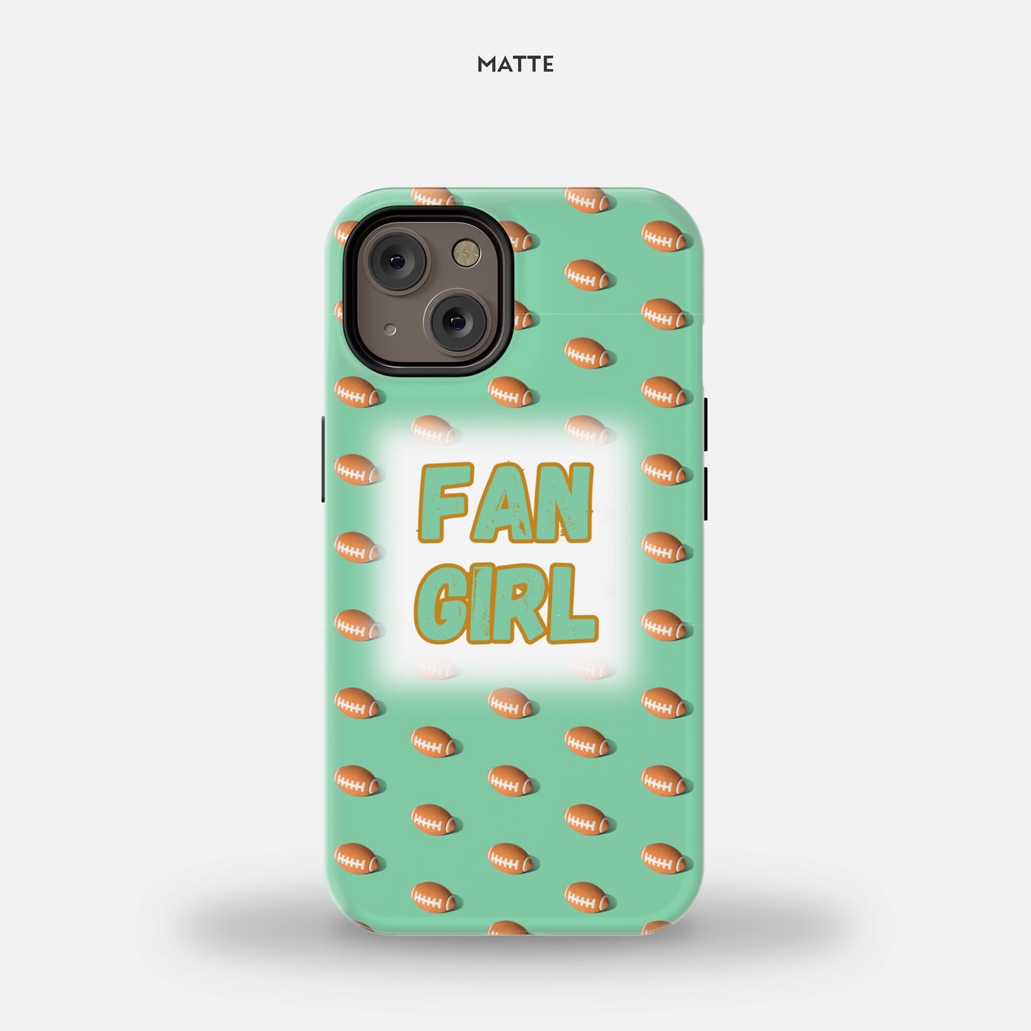 Fan Girl Football iPhone 14 MagSafe Tough Case