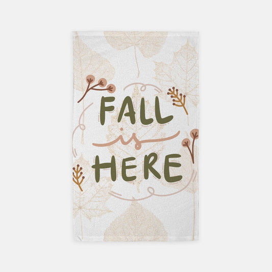 Fall Is Here Hand Towel (15" x 25")