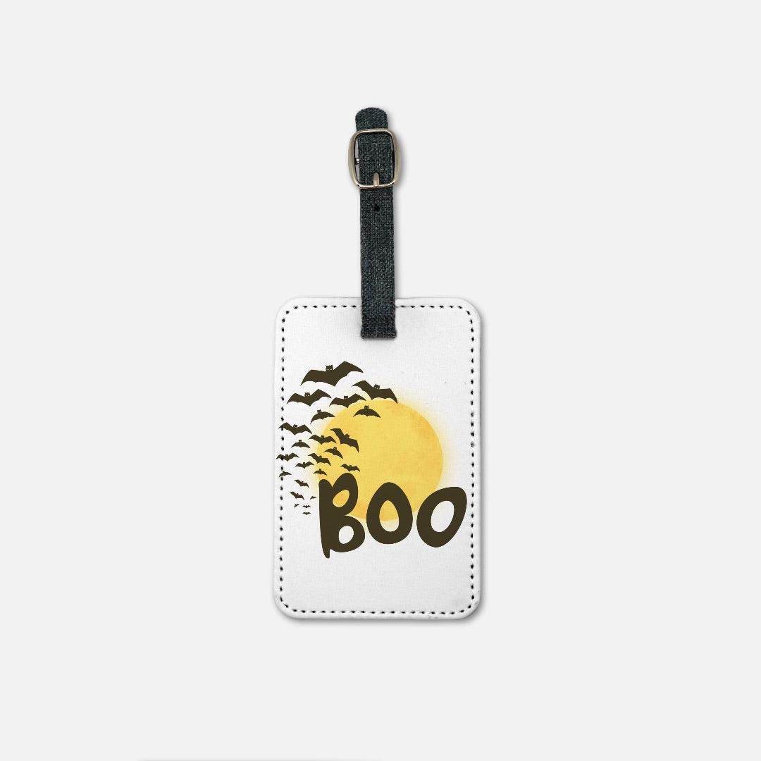 Boo Luggage Tag w/Buckle