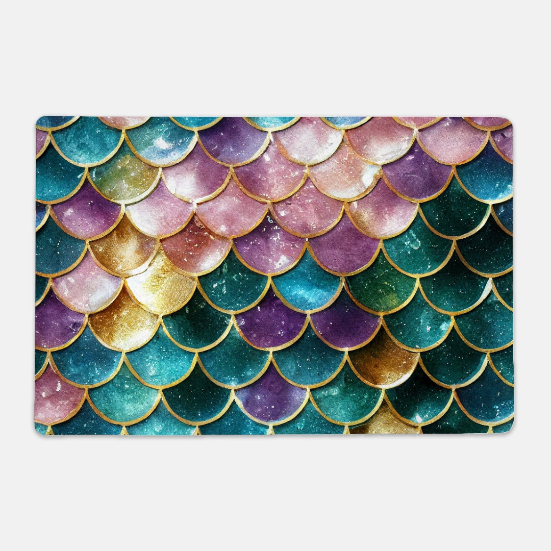 Fish Scale Pet Mat - Rectangle