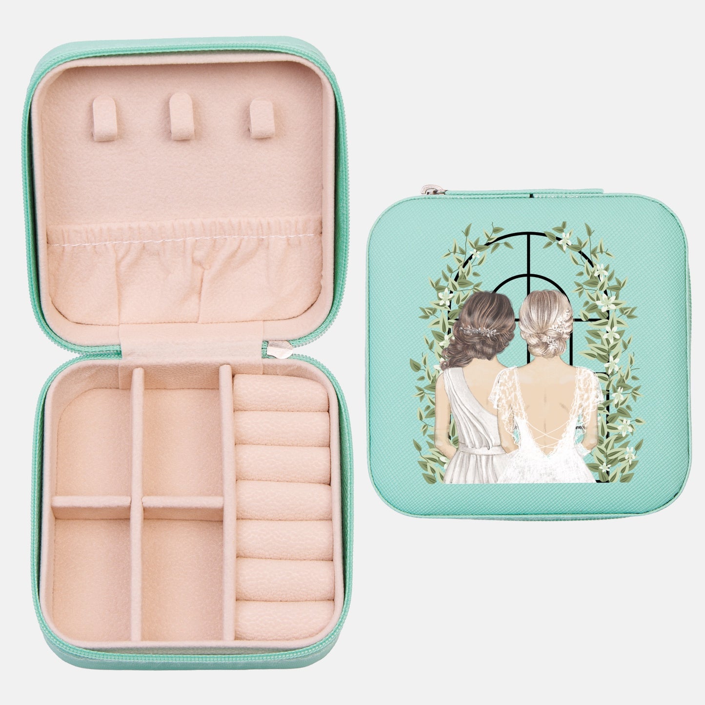 Bridesmaid #3 Jewelry Travel Case