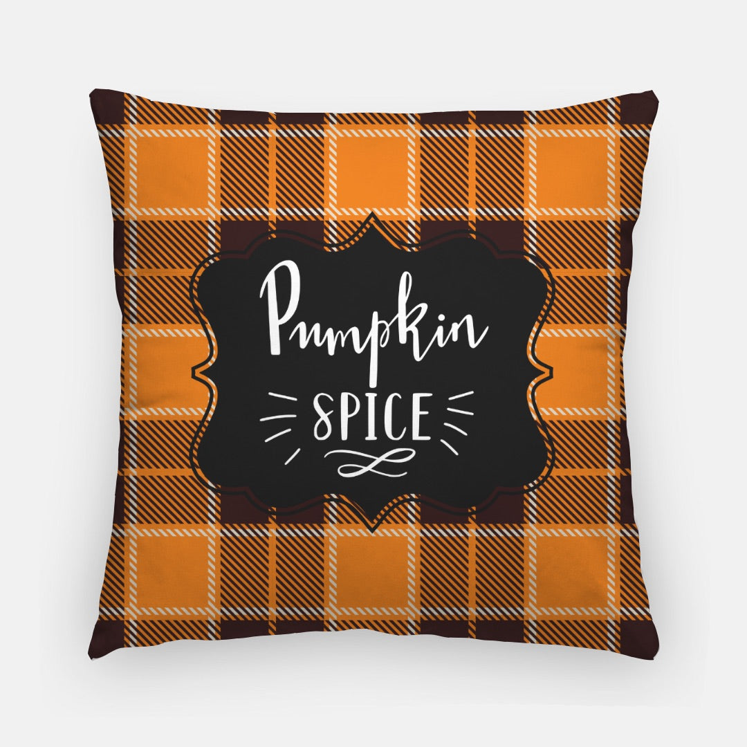 Pumpkin Spice Artisan Pillow Case 20 Inch