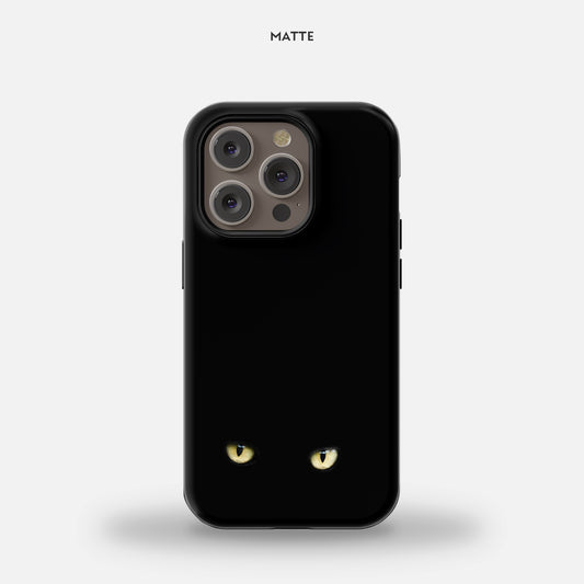 Black Cat iPhone 14 Pro Tough Case