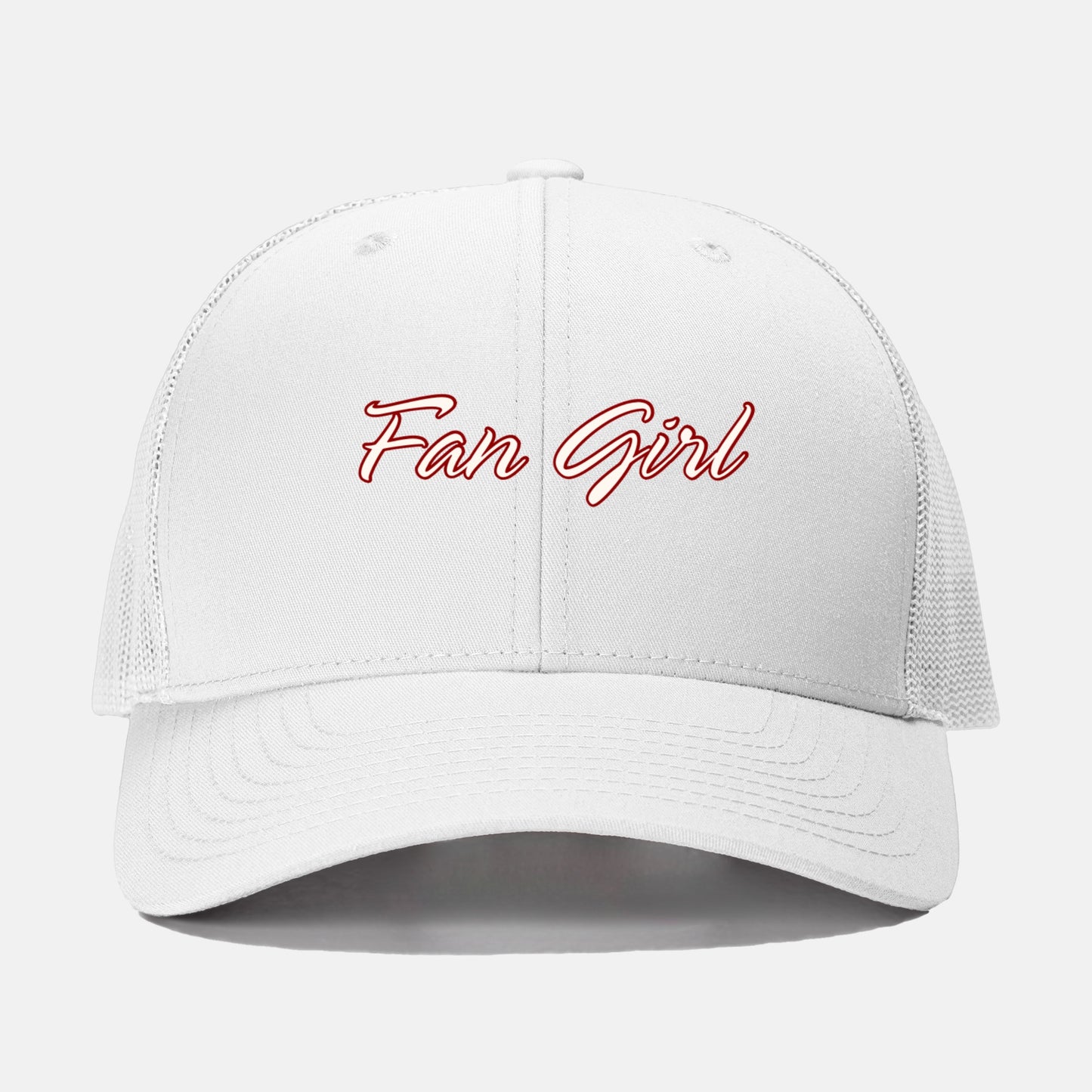 Fan Girl R/C Retro Trucker Hat Yupoong 6606