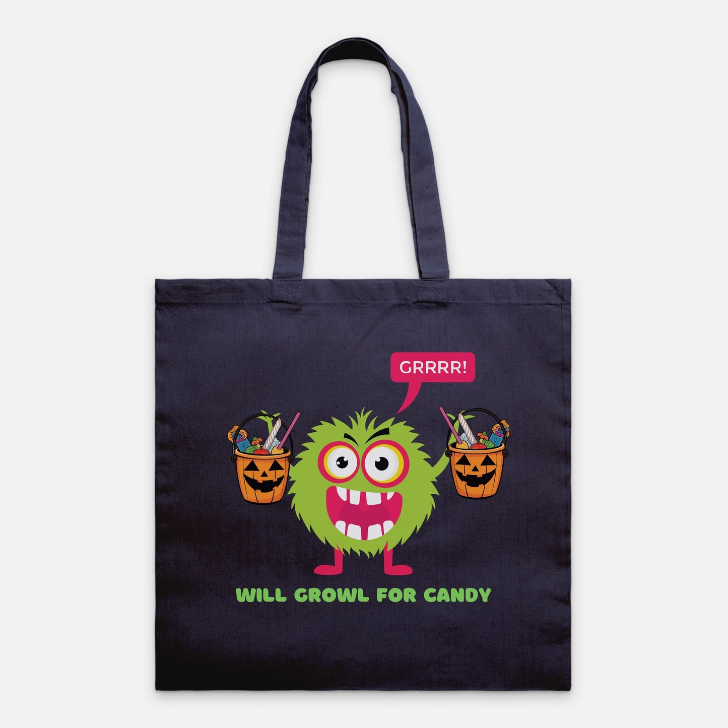 Growl For Candy Tote Bag