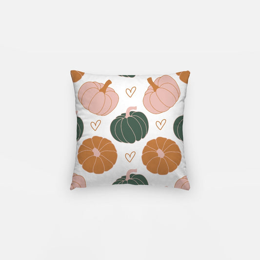 Orange Pumpkins Artisan Pillow Case 12 Inch