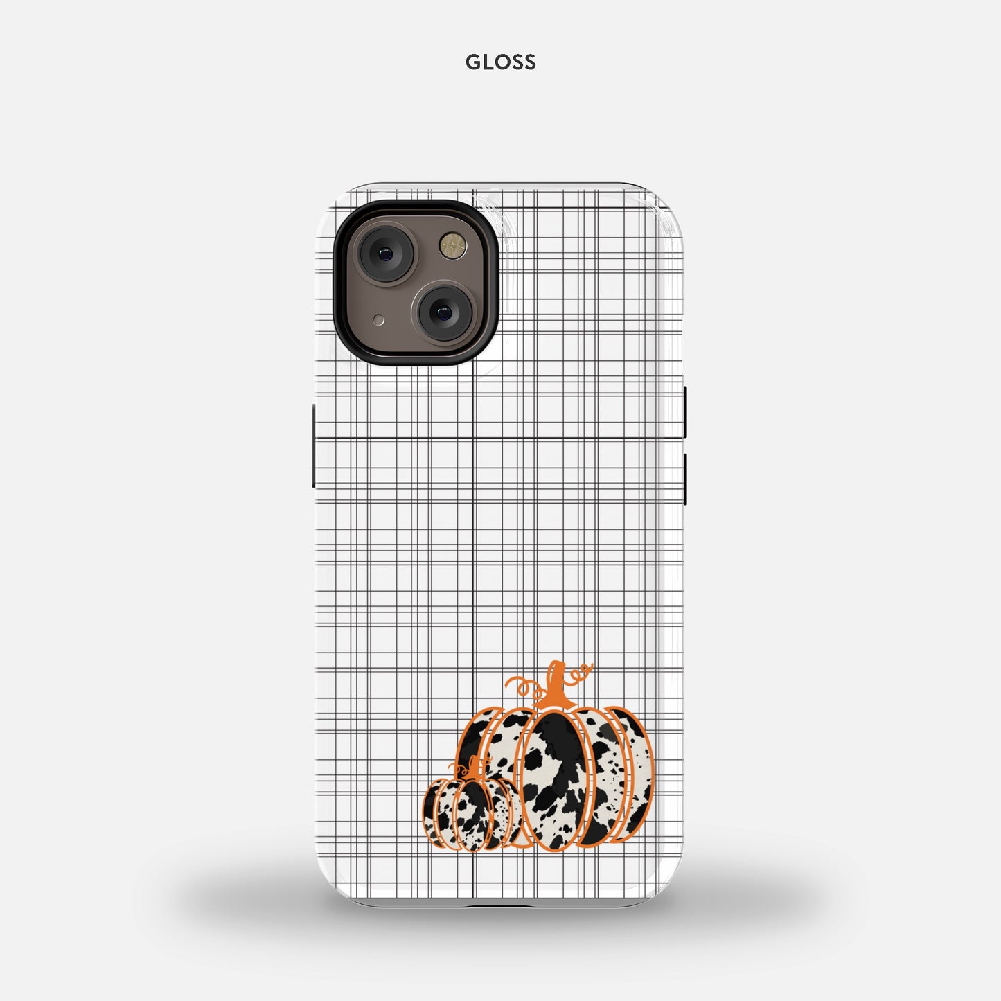 Stripes & Pumpkins iPhone 14 MagSafe Tough Case