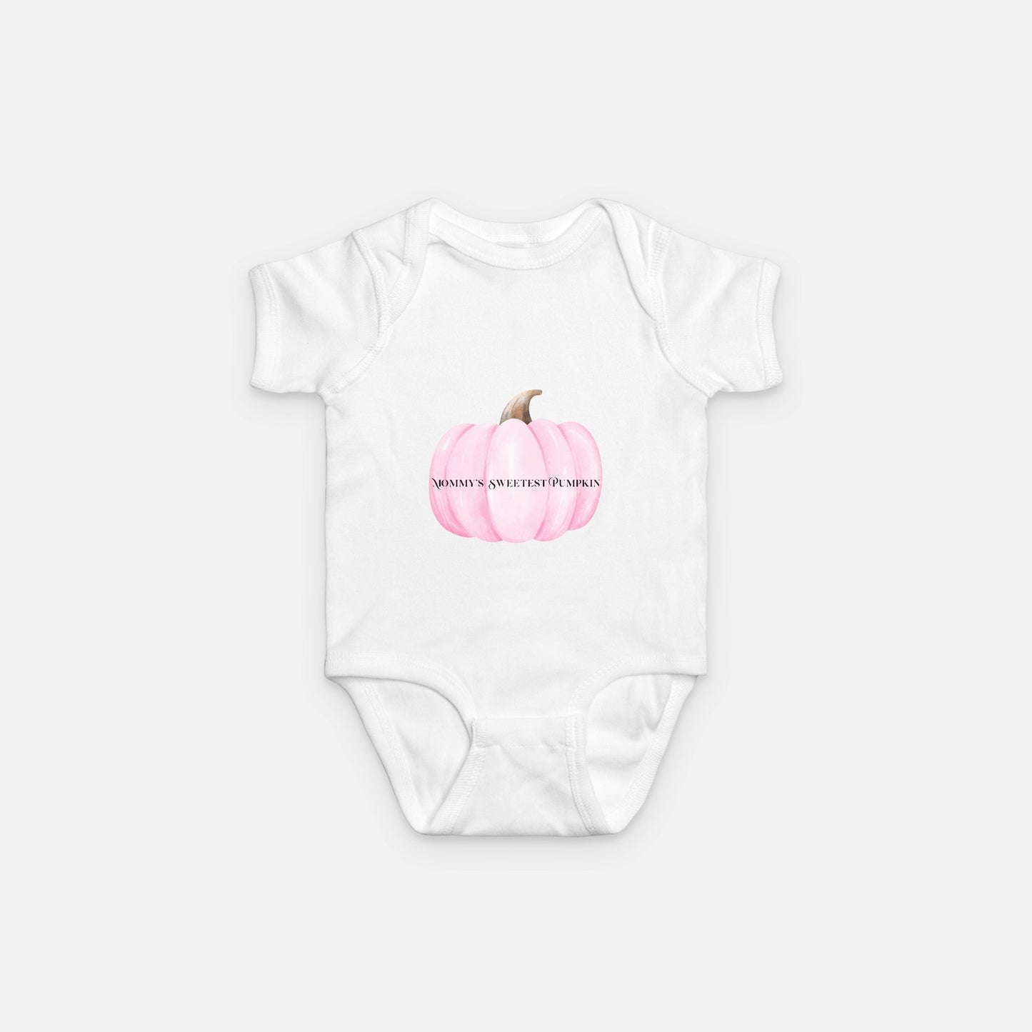 Mommy’s Pumpkin Pink Baby One Piece Rabbit Skins