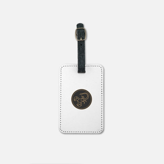 Scorpio Luggage Tag w/Buckle